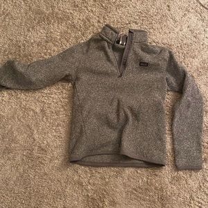 Patagonia Gray Quarter Zip